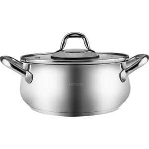 New Akara İndüksiyon Tabanlı Çelik Derin Tencere 26 cm