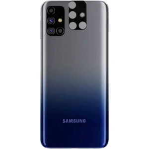 Case 4U Samsung Galaxy M31S Kamera Lens Koruyucu 3D Temperli Cam Siyah