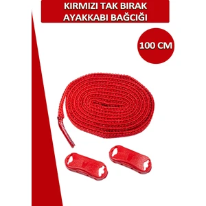 Dopar Elastik Esnek Akıllı Kilit Tak Bırak Ayakkabı Bağcığı 100 cm