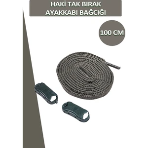 Dopar Elastik Esnek Akıllı Kilit Tak Bırak Ayakkabı Bağcığı 100 cm