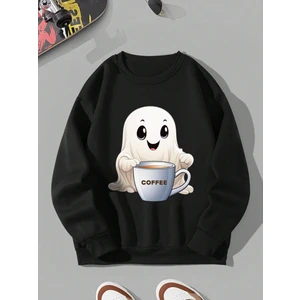Kadın Ghost Bisiklet Yaka Sweatshirt