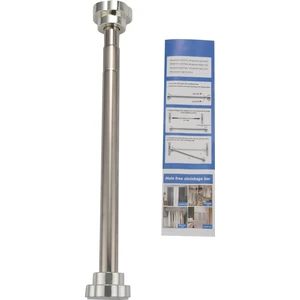 Gui xulian Uzatılabilir Giysi Kurutma Çubuğu Paslanmaz Çelik Duş Perdesi Çubuk Geri Çekilebilir Bahar Gergi Çubuğu Banyo Için 40-55 Cm (Yurt Dışından)