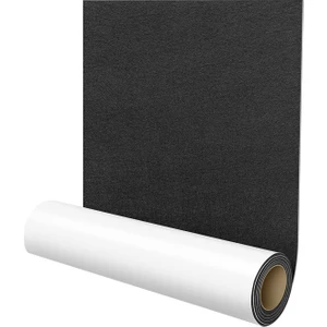 Gui xulian Kendinden Yapışkanlı Keçe Planörler,40 X 150 Cm,Kendinden Yapışkanlı Keçe Pedler, Mobilya Planörleri, Çok Yapışkanlı Mat Bant Siyah (Yurt Dışından)