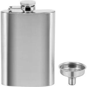 Gui xulian Hunili Cep Şişesi, 4 Oz Paslanmaz Çelik Viski Şişesi 100% Sızdırmaz, Erkekler Için Likör Için Taşınabilir Cep Cep Şişesi (Yurt Dışından)