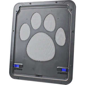 Gui xulian Pet Sineklikli Kapı Kolay Kurulum Ev Kilitlenebilir Açık Kapı Manyetik Kendi Kendine Kapanma Fonksiyonu Köpek Kediler Için Sağlam Kapı 24x29cm (Yurt Dışından)