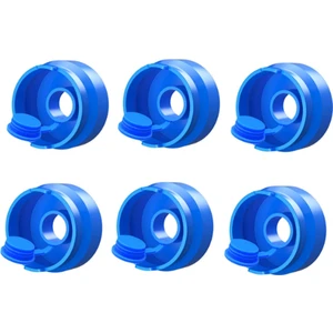 Gui xulian 3 Ve 5 Galon Su Sürahisi Kapağı, Yeniden Kullanılabilir Gıda Sınıfı Silikon Yedek Kapak 55mm Şişelere Uygun 6pcs (Yurt Dışından)