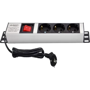 Üçlü Şebeke 1,5 Kablolu Anahtarlı Alemınyum Grup Priz