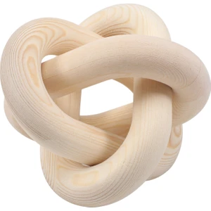 Gui xulian Boho Tarzı Ahşap Zincir Bağlantı Topu Dekorasyon El Oyması 3-Link Zinciri Sanat Zanaat Masa Süsleme Çiftlik Evi Rustik Dekor (Yurt Dışından)