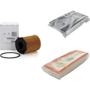 Peugeot 307 1.6 Hdi Filtre Bakım Seti Orijinal Psa 3lü