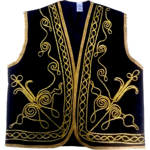 Hayal Kostüm Osmanlı İşlemeli Yelek