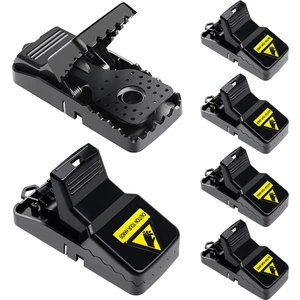 Gui xulian 6 Adet Fare Kapanları Kapalı Ev Için Küçük Fare Kapanı Ev Fareleri Yapış Tuzak Etkili Sıhhi Hızlı Fare Yakalayıcı (Yurt Dışından)