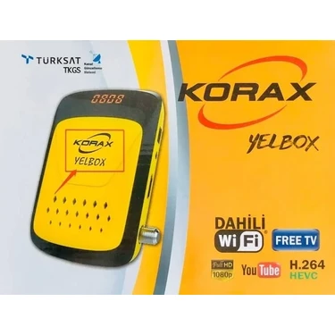 Korax Yelbox Dahili Wifi Uydu