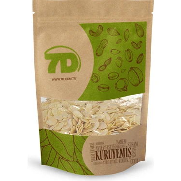 7D Badem İçi File 1 kg Çiğ Badem Doğal ve Katkısız Türkiye Menşeli Yüksek