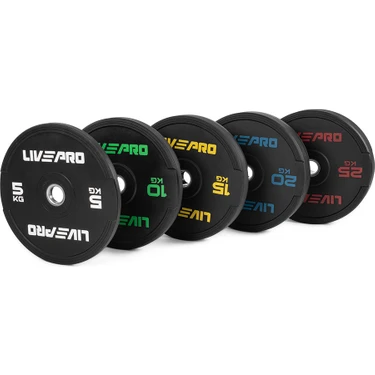 Livepro LP8331-20 20 kg Kauçuk Bumper Plaka Fiyatı