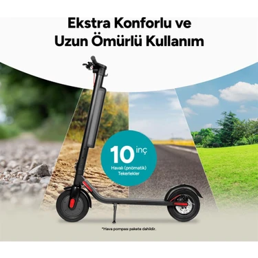 Ttec Boost Pro 350W Katlanır Elektrikli Scooter 25 km/s Fiyatı