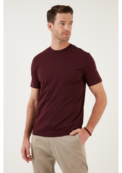 Pamuklu Regular Fit Bisiklet Yaka Basic T Shirt Erkek T Shirt 59020201 fiyatları