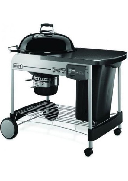 Performer Deluxe Gbs 57 cm Kömürlü Mangal Barbekü Termometreli Tekerlekli