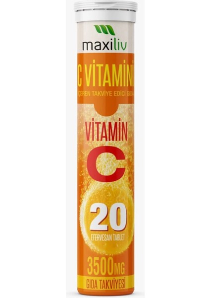 C Vitamini İçeren Takviye Edici Gıda