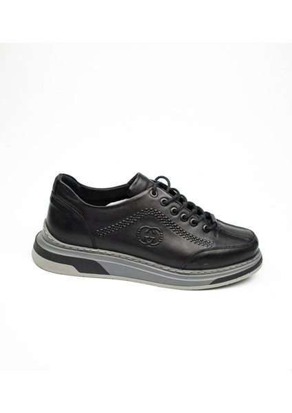 2007 Siyah Deri Erkek Günlük Ayakkabı fiyatları