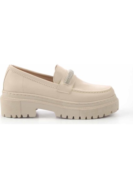 Bej Kadın Loafer Ayakkabı K01891300409 fiyatları