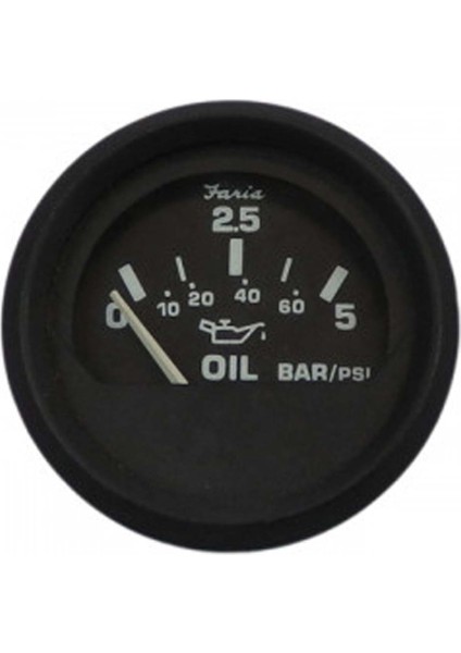 yağ basınç göstergesi. 10 Bar.