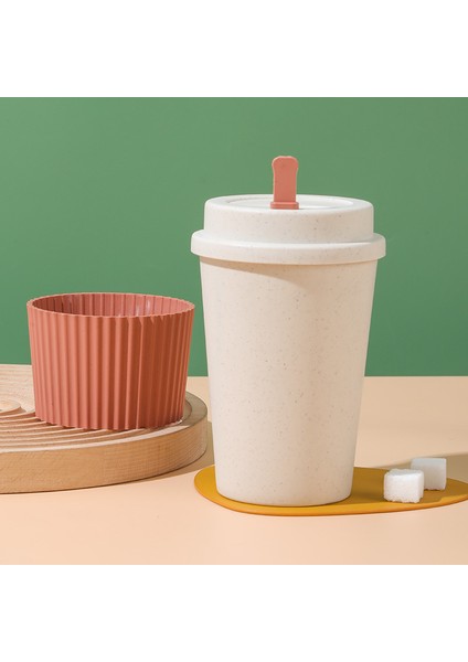 450 M Yaratıcı Kahve Fincanı Yüksek Değerli Öğrenci Plastik Bardak Kola Süt Çay Bardağı Taşınabilir Su Bardağı Kadın (Yurt Dışından) fırsatları