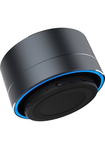 Metal Kablosuz Bluetooth Hoparlör Mini Taşınabilir Açık Küçük Ses Subwoofer (Yurt Dışından)