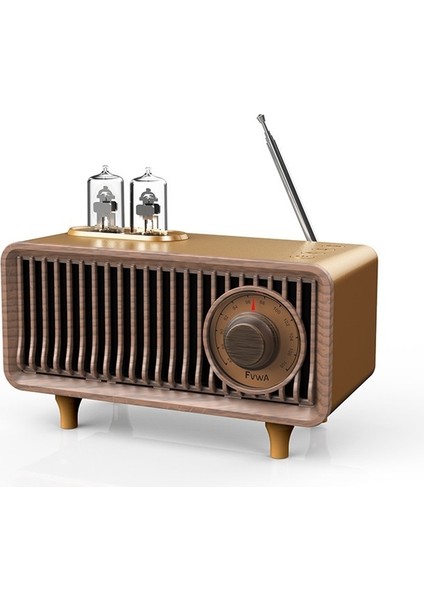 Retro Bluetooth Ses Ev Radyosu Kablosuz Hoparlör (Yurt Dışından)