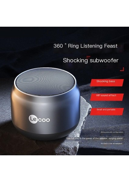 Aydınlık Kablosuz Bluetooth Ses Mini Subwoofer (Yurt Dışından)