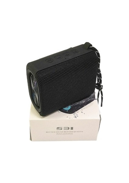 Su Geçirmez Bluetooth Hoparlör Açık Taşınabilir Sürme Kartı Subwoofer (Yurt Dışından)