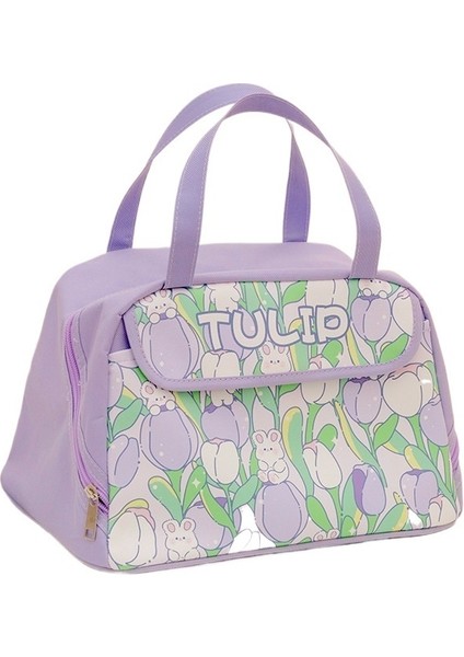 Sevimli Büyük Kapasiteli Öğle Yemeği Çantası, Yalıtımlı Çanta, Çocuk Öğrenci Öğle Yemeği Çantası, Açık Piknik Taşınabilir Öğle Yemeği Çantası, Buz Torbası (Yurt Dışından)