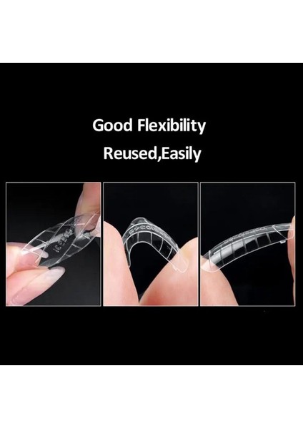 120' li Coffin Poly Gel Tips Kalıp Form