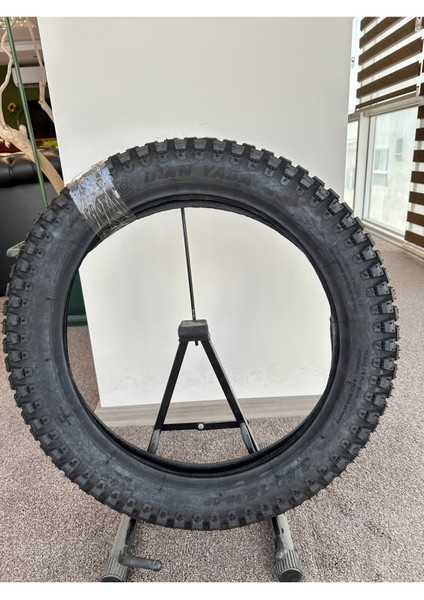 IRAN YASA TIRE & RUBBER Trop Offroad Arka Yol/toprak Motosiklet Lastiği 350-18 Tt Tubetype (Iç Lastikle Kullanıma Uygundur) 6pr  2023 Üretim Yılı