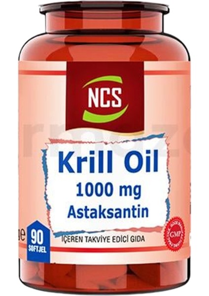 Krill Oil 1000 Mg Astaksantin 90 Softjel