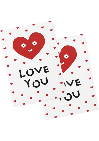 Love You Motto Kartı / Kartpostal fiyatları