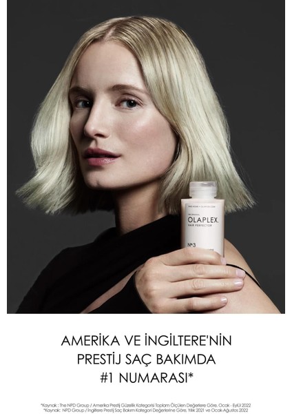 Hair Perfector No.3 Home & Away Duo - Ev ve Seyahat Için Bağ Güçlendirici & Saç Kusursuzlaştırıcı Ikili Bakım Seti indirimleri