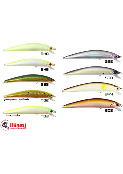 Maket Balık 120F-SR Serisi 12CM RENK:570