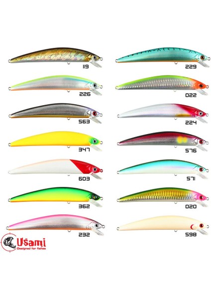 Maket Balık 120F-SR Serisi 12CM RENK:570