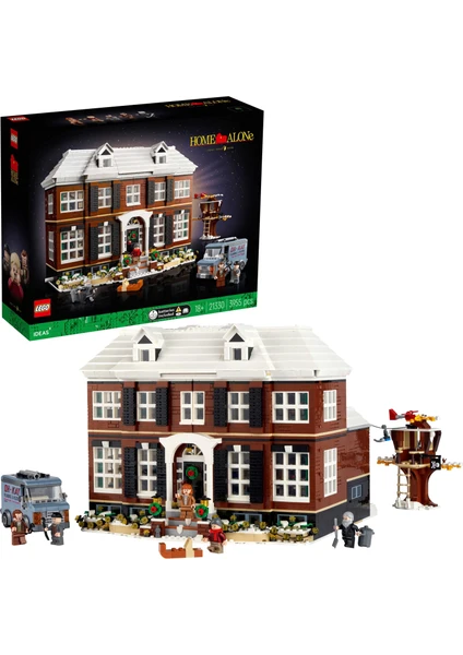 LEGO® Ideas Home Alone 21330 - Yetişkinler İçin Evde Tek Başına Film Evi İçeren Koleksiyonluk ve Sergilenebilir Yaratıcı Model Yapım Seti (3957 Parça)