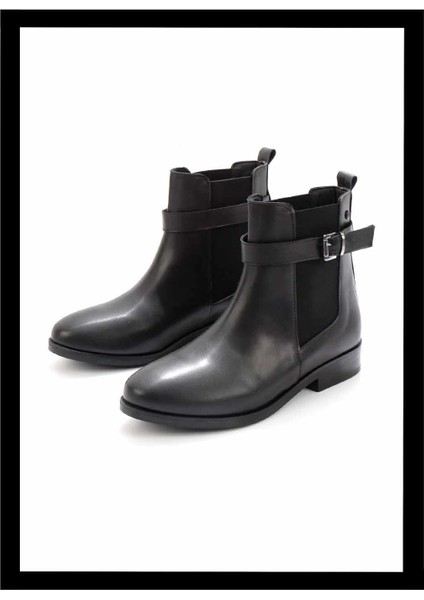 Siyah Kadın Bot & Bootie K02538561709