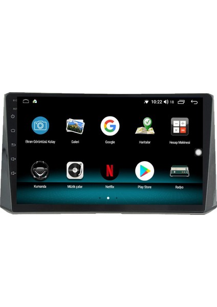 Toyota Corolla Android 13 Multimedya Carplay 4gb RAM+64GB HDD 2019-2021 Navigasyon Ekran