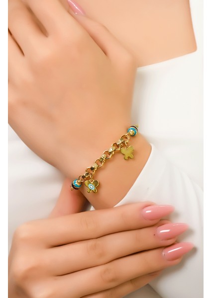 Modern Tarz Bileklik 14 Ayar A065727