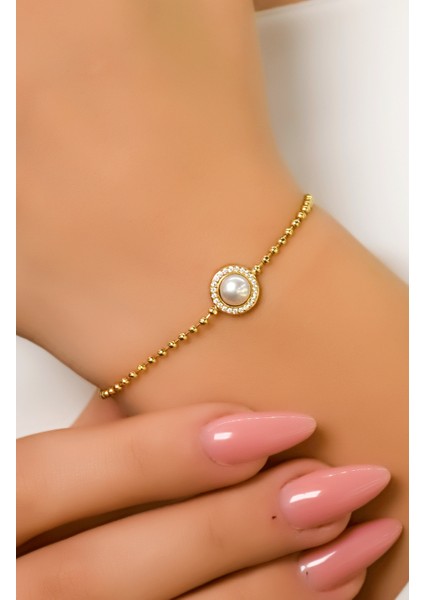 Inci Taşlı Bileklik 14 Ayar A065253 fiyatları