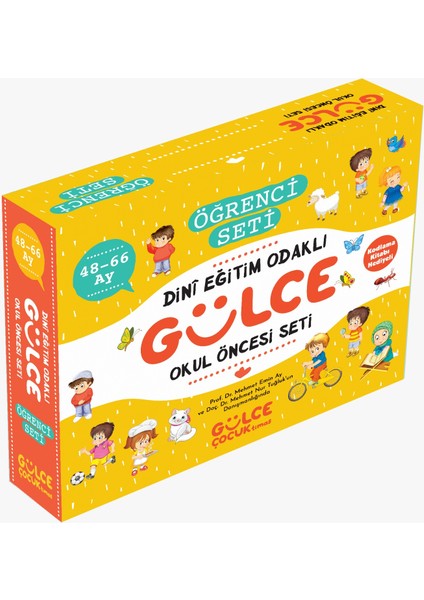 Dini Eğitim Odaklı Gülce Okul Öncesi Seti (Öğrenci Seti)
