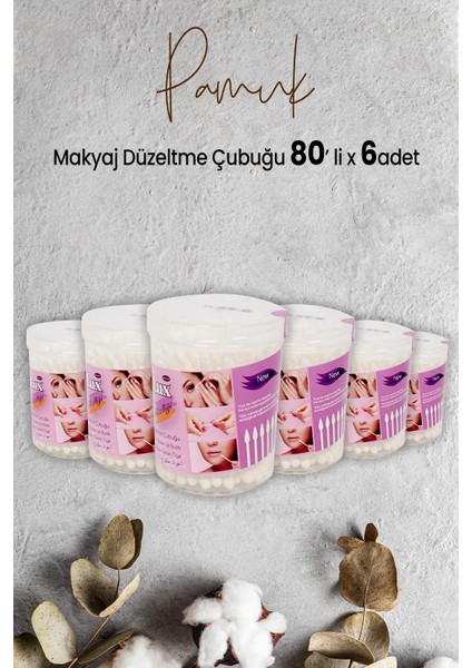 Makyaj Düzeltme Çubuğu 80' Li x 6 Adet