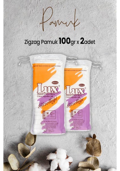 Zigzag Pamuk 100 gr x 2 Adet
