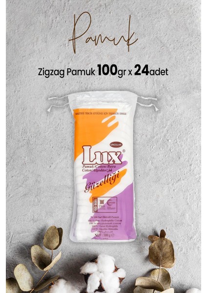 Zigzag Pamuk 100 gr x 24 Adet