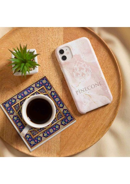 Etnik Desen Taş Bardak Altlığı Masaüstü Koruyucu Altlık 4 Parça Set 10x10cm Stone Coasters SC115 fırsatları