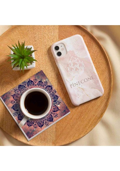 Stone Bohem, Mandala Taş Bardak Altlığı – 4’lü Set, 10x10 cm Dekoratif Masaüstü Koruyucu Doğaltaş Altlık |SC130| fırsatları