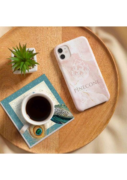 Stone Tavus Kuşu Taş Bardak Altlığı – 4’lü Set, 10x10 cm Dekoratif Masaüstü Koruyucu Doğaltaş Altlık |SC138| fırsatları